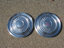 Factory original 1958 1959 Rambler 15 inch hubcaps wheel covers - $37.05