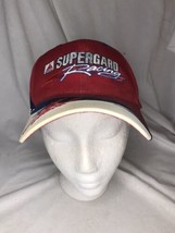 Nascar Snapback Cap Jeff Burton 99 Citgo Supergard Racing Hat Racing Red Auto - £5.18 GBP