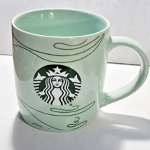 Starbucks 2020 Mint Green Siren Swirl Logo Mug 12oz - £10.91 GBP
