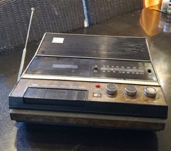 Sears Solid state AM/FM Radio Stereo System Cassette Recorder,. Japan. Mo. 2044 - £37.01 GBP