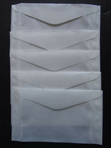 5 Guardhouse #3 Glassine Stamp Envelopes 2 1/2&#39;&#39; x 4 1/4&#39;&#39; - $1.55