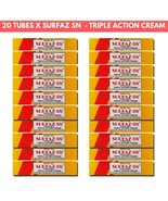 20x Surfaz Triple Action Tube Multi-Function AntiFungal Cream 10gm -Free... - $95.72 CAD