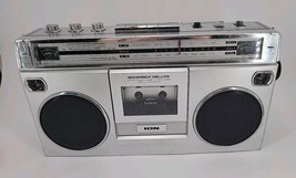 ION Audio Retro Cassette Converter Radio Boombox Bluetooth USB AM/FM VU ... - $71.02