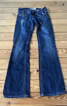mek denim women’s oaxaca bootcut jeans size 24 blue D7 - £13.16 GBP