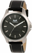 Vestal Unisex Heirloom Leather Black Watch - £117.33 GBP