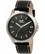 Vestal Unisex Heirloom Leather Black Watch - $109.34 CAD
