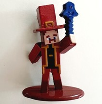 Minecraft Metal Die-cast Figurine With Shovel Mojang Jada Toys 2&quot; E17 - £7.85 GBP
