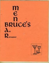 Bruces&#39; Bar and Restaurant Menu Rocky Mountain Oysters 1960&#39;s Severance ... - $27.70