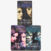 VC Andrews Mirror Sisters Series set 3 paperback Broken Glass Shattered ... - £8.99 GBP