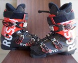 Men&#39;s Rossignol EVO R Black Red Ski Boots Size mondo 25.5 sensorfit tech - $69.99