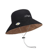 Reversible wearable large-brimmed beach hat - £12.37 GBP