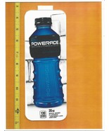 Coke Chameleon Size Powerade Mixed Berry 20 oz BOTTLE Soda Flavor Strip   - $4.10 CAD