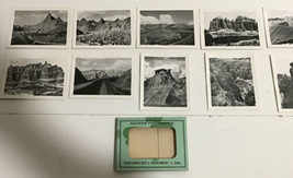 Vtg 10 Souvenir Photographs Of Badlands National Monument ,S.DAK By Rise Studio - £13.31 GBP
