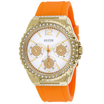 Guess Women&#39;s Classic White Dial Watch - W0846L4 - $113.74