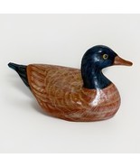 VTG Ceramic Duck Bird Figurine Painted Shelf Decoration Hunting Sportsma... - €21,11 EUR
