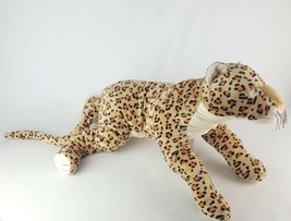 Ikea Klappar Leopard Large Floppy Plush Animal Toy 32&quot; New Rare 105.067.92 - £29.38 GBP