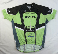 Canari Mens Size L Short Sleeve Johnie Walker AV Cycling Shirt Jersey 3/... - £15.56 GBP