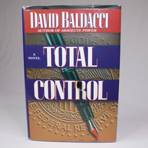 Signed Total Control David Baldacci Published Warner 1st Printing Hardcover w/DJ - £7.79 GBP