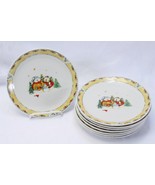 Home Snowman Outing Debi Hron Christmas Salad Plates 7 1/4&quot;  Lot of 8  Xmas - $477.45 MXN