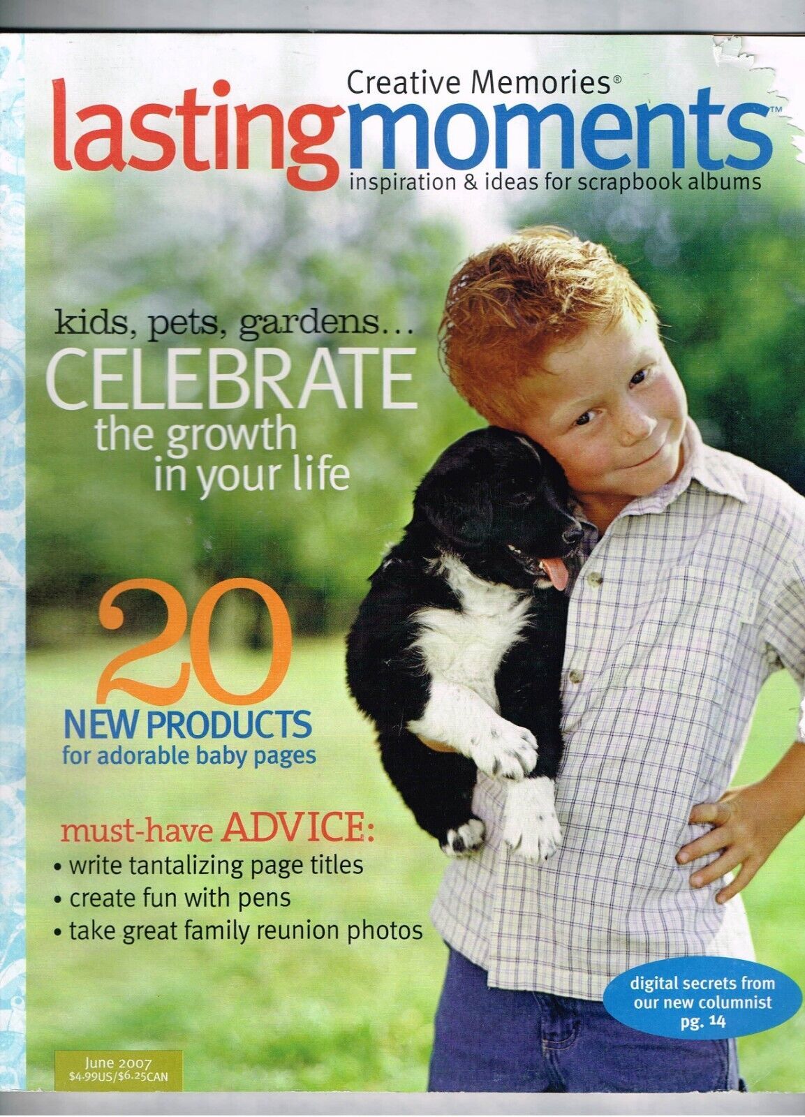Primary image for Creative Memories Lasting Moments Magazine June 2007