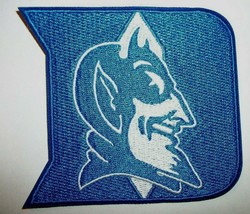 Duke Blue Devils~Embroidered PATCH~3 1/8&quot; X 3 1/2&quot;~Iron or Sew On~ACC~NCAA - $4.85