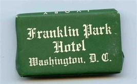 Franklin Park Hotel Vintage Mini Soap Bar Washington DC - £7.75 GBP