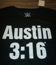 Vintage Style WWF WWE Stone Cold Steve Austin 3:16 T-SHIRT MENS SMALL NE... - $19.80