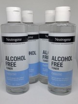 Lot Of Four Neutrogena Alcohol-Free Gentle Daily Facial Toner Hypoallergenic 8oz - £30.81 GBP