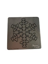 Cricut Cuttlebug Snowflake metal die - $6.92