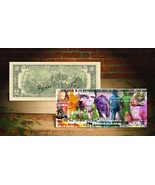 PLANET OF THE APES Historical $2 U.S. Bill by RENCY HAND-SIGNED with Har... - £19.07 GBP