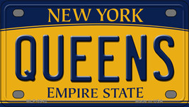 Queens New York Novelty Mini Metal License Plate Tag - $14.95