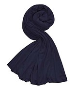 Colors Navy Blue Premium Jersey Head Scarf Wrap - £14.70 GBP