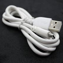 Micro USB Data Sync Charger Cord DATA Cable 22AWG 2.1A Rapid Charging -White - £5.18 GBP