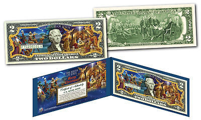 BIRTH OF JESUS Merry XMAS 3 Wise Men Nativity Genuine Legal Tender U.S. ... - $14.92