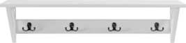 Alaterre Furniture Coventry 36&quot; W Coat Hook With Shelf - $50.99