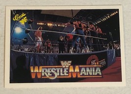 Wrestlemania 2 Trading Card 1990 WWF WWE wrestling Classics #7 - $1.97