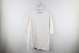 Vtg 90s Levis Mens Large Spell Out Baggy Fit Short Sleeve T-Shirt White Cotton - £35.56 GBP
