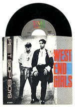 VINTAGE 1985 Pet Shop Boys West End Girls 45 RPM Vinyl B8307 - £30.92 GBP