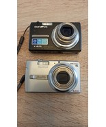 Two digital cameras. Condition unknown. No batteries or charging - £28.68 GBP