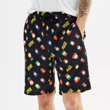 Men&#39;s South Park Fleece Lined Polyester Sleep Shorts Butters Cartman XL NEW - $16.82