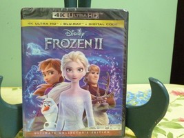 Disney Frozen II (4K Ultra HD, Blu-Ray + Digital Code 2019) Brand New Sealed - £11.61 GBP