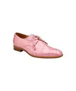 Belvedere Men's Shoes Lago Genuine Alligator Plain Toe Tassel Pink 14010 - $899.00