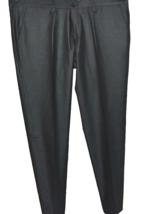 Sottotono Men&#39;s Black Shiny Cotton Italy Pants Size US 40 EU 56 - £32.74 GBP