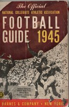 Vintage 1945 Ncaa Football Guide Book - £38.91 GBP
