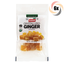6x Bags Badia Organic Crystallized Ginger Jengibre | 1.5oz | Gluten Free! - £12.23 GBP