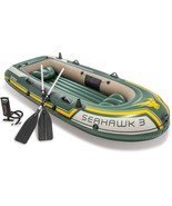 Intex Seahawk Inflatable Boat Series: Includes Deluxe Aluminum Oars And - $284.92