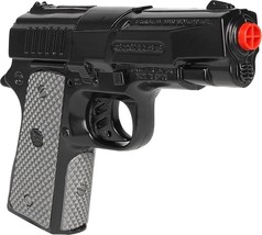 Gonher 9MM Beretta Style Police 8 Shot Diecast Cap Gun - Black Made in Spain - $25.74