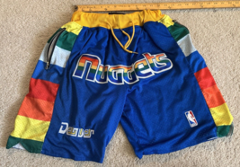 Just Don Shorts. Denver Nuggets Vintage Athletic Shorts  Men’s Medium - $64.35