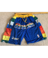 Just Don Shorts. Denver Nuggets Vintage Athletic Shorts  Men’s Medium - $88.01 CAD