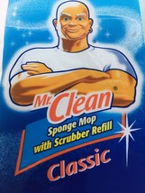 Mr Clean Classic Sponge Mop Scrubber Refill 2008 Snap On - $5.99